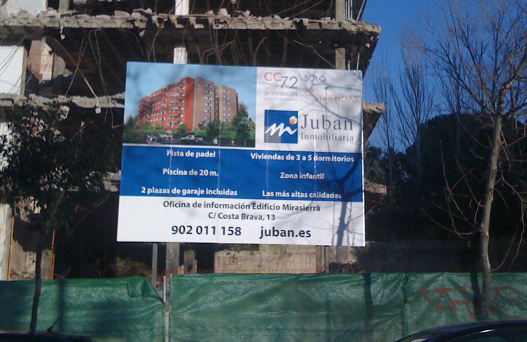 Vallas publicitarias construccion